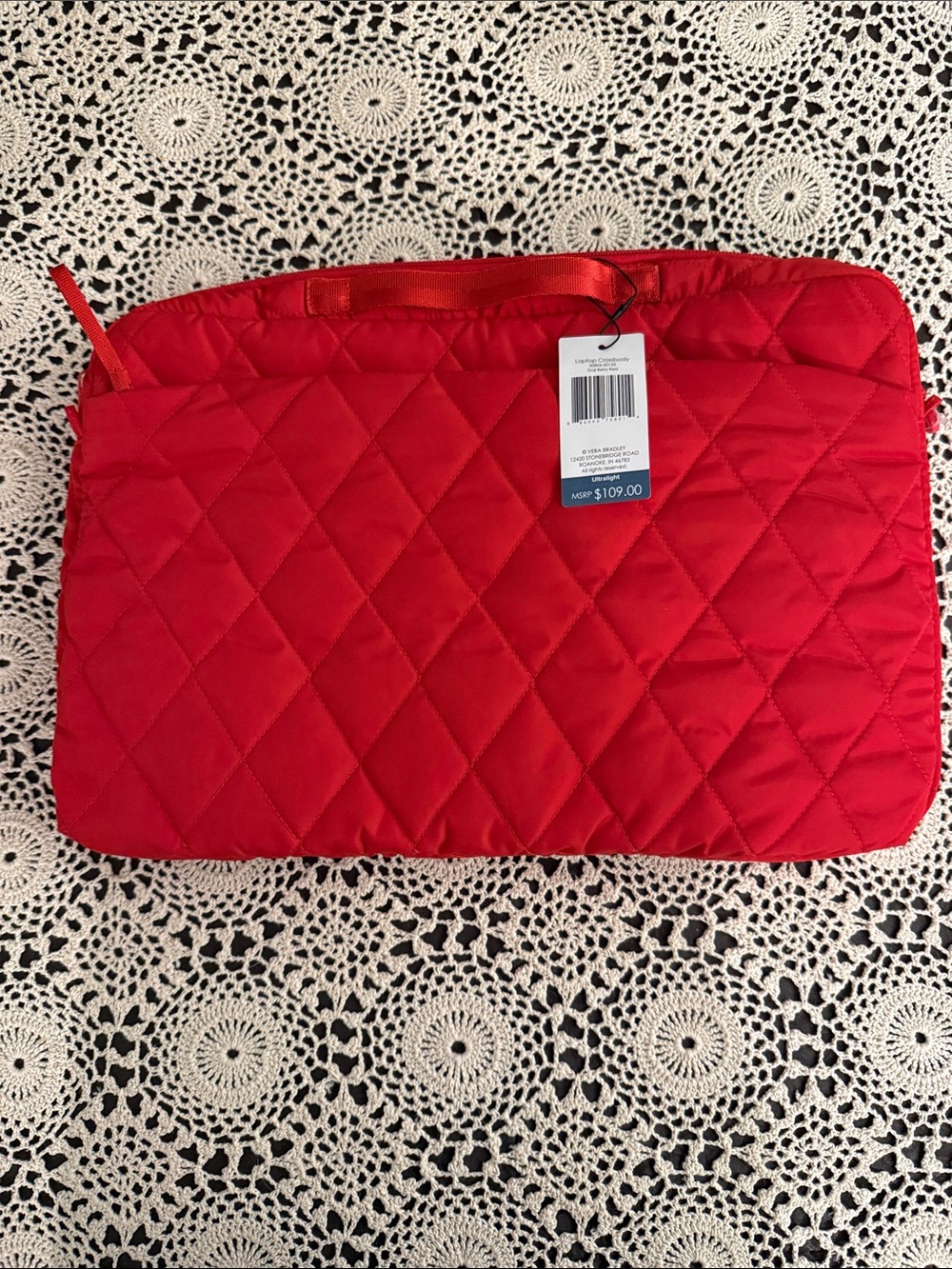 Vera Bradley Laptop Crossbody (Ultralight)